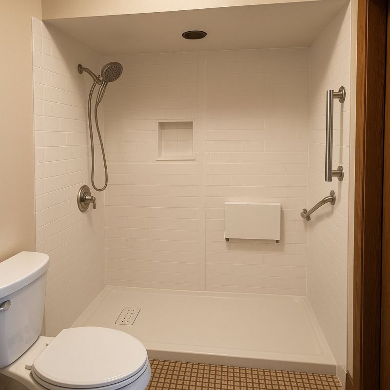Popular Tub To Shower Design Ideas